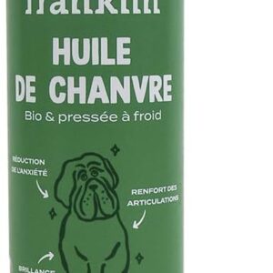 Huile de Chanvre pour Chien – 100% Naturelle – Graines Pressée à Froid – Anti-Stress – Peau